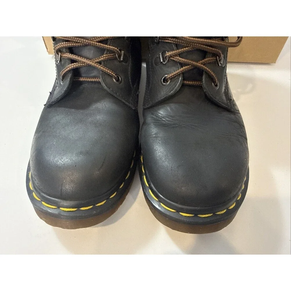 Dr Martens Industrial Soft Toe Boots 7735 AW004 Black Size 8